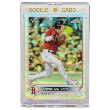 Jarren Duran Boston Red Sox 2022 Topps Chrome Refractor # 113 Rookie Card