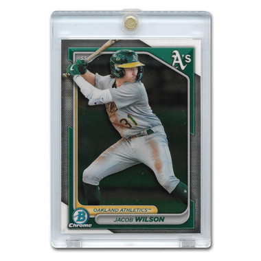 Jacob Wilson 2024 Bowman Chrome Prospects # BCP3 Pre-Rookie Card
