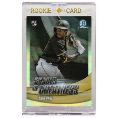 Oneil Cruz Pittsburgh Pirates 2022 Bowman Chrome Shades of Greatness # 33 Rookie Card