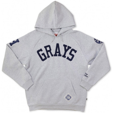 Homestead Grays Negro League Heritage Light Grey Hooded Sweatshirt