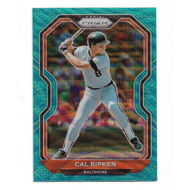 Cal Ripken Jr. 2021 Panini Prizm Aqua # 149