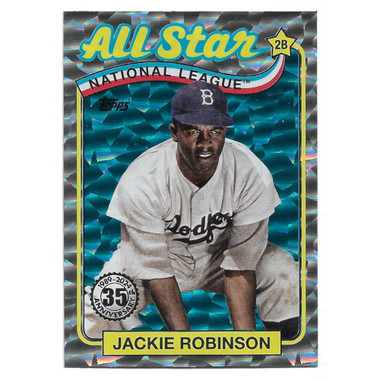 Jackie Robinson 2024 Topps 35th Anniversary '89 All-Star Silver Foil # 44