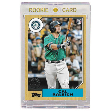 Cal Raleigh Seattle Mariners 2022 Topps 35th Anniversary # T87-72 Rookie Card