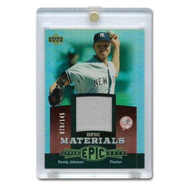 Randy Johnson 2006 Upper Deck Epic Materials # EM-RJ2 Ltd Ed of 145