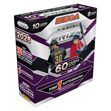 2025 Panini Prizm Baseball 60 Card Mega Box