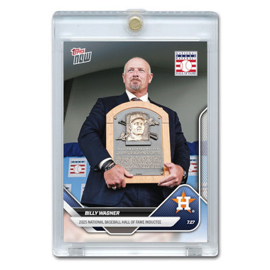 Billy Wagner Hall of Fame Induction 2025 Topps Now Card # 475 Ltd Ed of 1,194