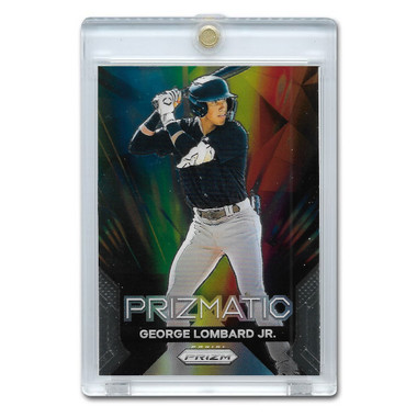 George Lombard Jr. 2024 Prizm Prizmatic # 25 Pre-Rookie Card