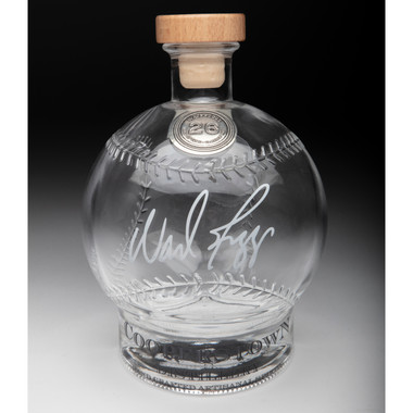 Wade Boggs Cooperstown Distillery Hall of Fame Signature Series Baseball Decanter