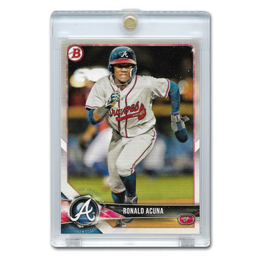 Ronald Acuna Jr. 2018 Bowman Prospects # BP-1 Pre-Rookie Card