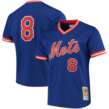 Men’s Mitchell & Ness Gary Carter 1986 New York Mets Batting Practice Cooperstown Jersey
