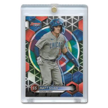 Matt Shaw 2023 Bowman's Best Top Prospects # TP-28 Pre-Rookie Card