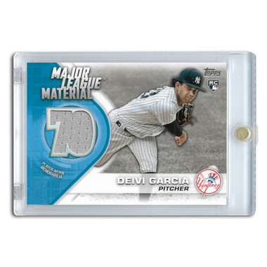 Deivi Garcia 2021 Topps Major League Material S2 Relic # MLM-DG Rookie Card