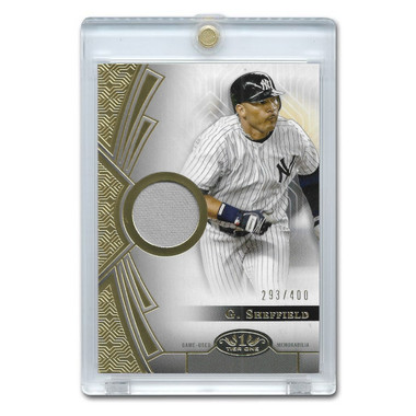 Gary Sheffield 2023 Topps Tier One Relic # T1R-GSH Ltd Ed of 400