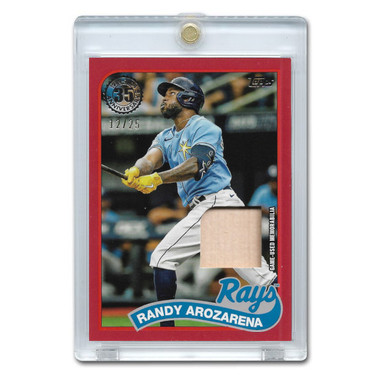 Randy Arozarena 2024 Topps '89 Baseball Relic Red # 89R-RA Ltd Ed of 25