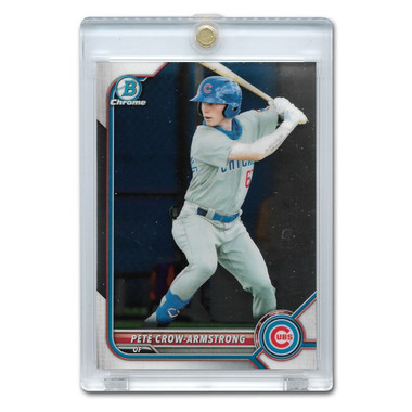 Pete Crow-Armstrong 2022 Bowman Chrome Prospects # BCP-102 Pre-Rookie Card