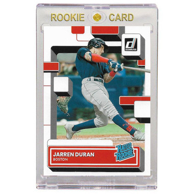 Jarren Duran Boston Red Sox 2022 Donruss # 40 Rookie Card