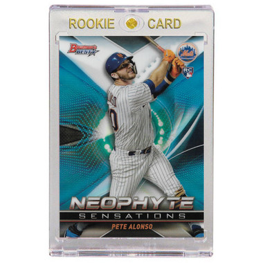Pete Alonso New York Mets 2019 Bowman's Best Neophyte Sensations # 5 Rookie Card