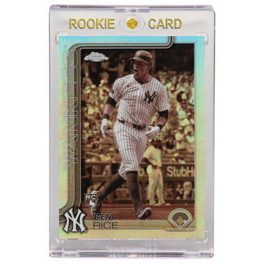 Ben Rice New York Yankees 2025 Topps Chrome Sepia Refractor # 139 Rookie Card