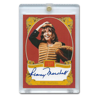 Penny Marshall Autographed Card 2013 Panini Golden Age Historic Signatures # PNY