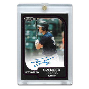 Spencer Jones Autographed Card 2024 Pulse Lumin Purple # LA-SJO Ltd Ed 35