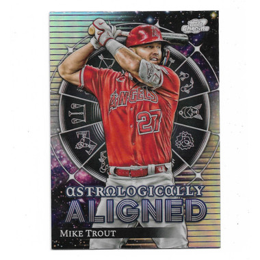 Mike Trout 2024 Topps Chrome Astrologically Aligned # 5