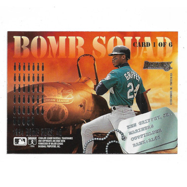 Ken Griffey Jr. 1995 Donruss Bomb Squad # 1