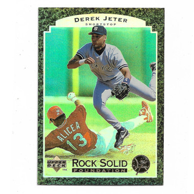 Derek Jeter 1996 Upper Deck SP Rock Solid Foundation # 3