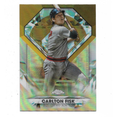 Carlton Fisk 2022 Topps Chrome Diamond Greats # 69