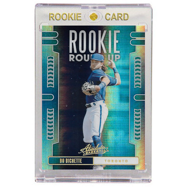 Bo Bichette Toronto Blue Jays 2020 Panini Absolute Rookie Roundup # 1 Rookie Card