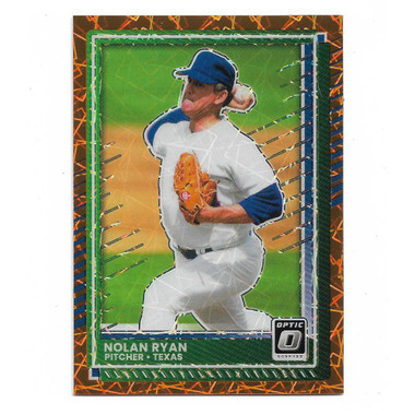 Nolan Ryan 2025 Donruss Optic Orange Velocity # 44