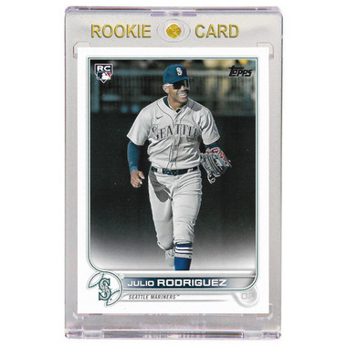 Julio Rodriguez Seattle Mariners 2022 Topps Complete Set Variation # 659 Rookie Card