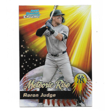 Aaron Judge 2025 Bowman Chrome Meteoric Rise # 4