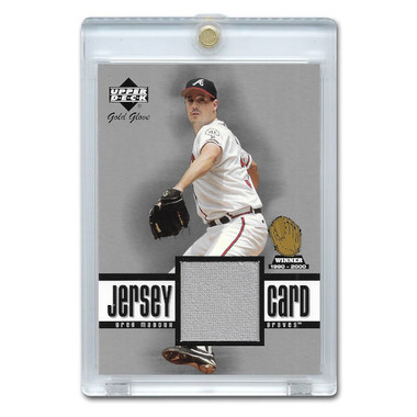 Greg Maddux 2001 Upper Deck Gold Glove Game Jersey #GG-GM