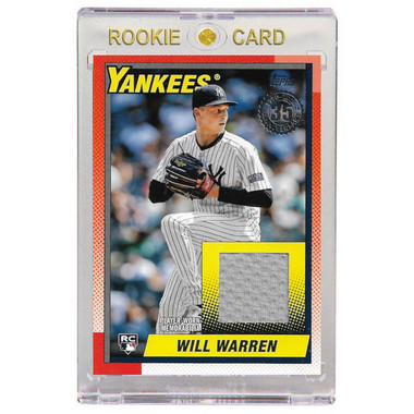 Will Warren 2025 Topps '90 Baseball Relic # 90R2-WW