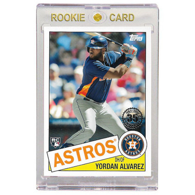 Yordan Alvarez Houston Astros 2020 Topps 35th Anniversary # 85-18 Rookie Card