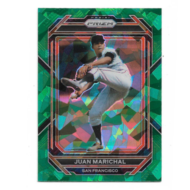 Juan Marichal 2023 Panini Prizm Green Ice # 283