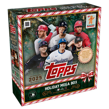 2025 Topps Holiday Baseball 100 Card Mega Box