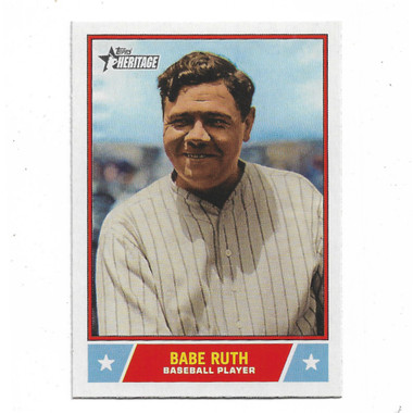 Babe Ruth 2025 Topps Heritage Notable Americans # NS85