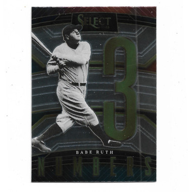 Babe Ruth 2023 Panini Select Numbers # 2