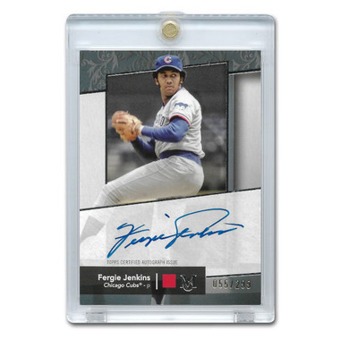 Fergie Jenkins Autographed Card 2024 Topps Museum Archival # AA-FJ Ltd Ed of 299