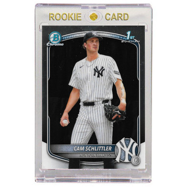 Cam Schlittler 2025 Bowman Chrome Prospects # BCP-166 Pre-Rookie Card