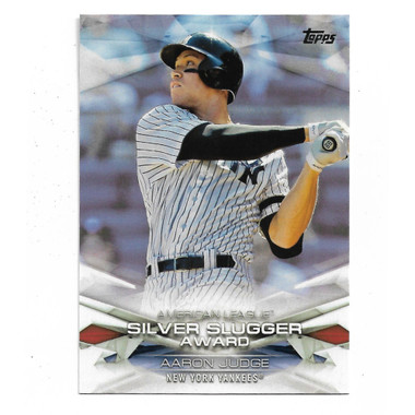Aaron Judge 2018 Topps MLBPA Silver Slugger Award # 42