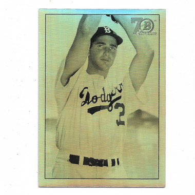 Sandy Koufax 2017 Bowman Chrome Refractor # 48