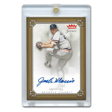 Jack Morris Autographed Card 2004 Fleer Greats of the Game