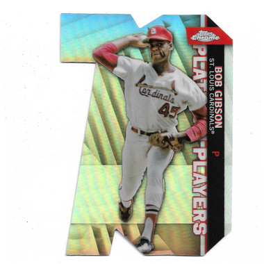 Bob Gibson 2020 Topps Chrome Platinum Players # 2