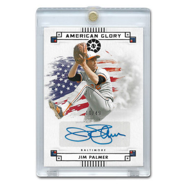Jim Palmer Autographed Card 2024 Panini Boys of Summer American Glory  # AGS-JP Ltd Ed of 49