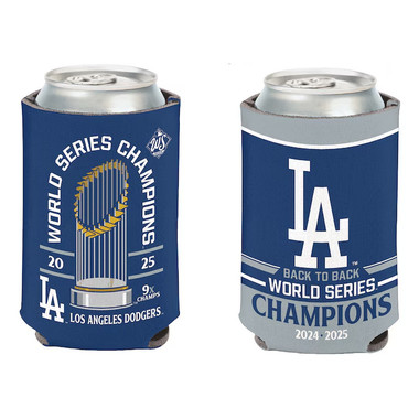 Los Angeles Dodgers 2025 World Series Champions 12-ounce Can Cooler
