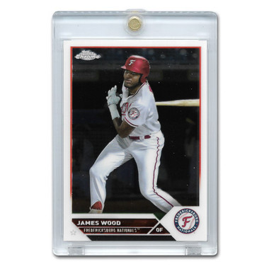 James Wood 2023 Topps Pro Debut Chrome # PDC-119 Pre-Rookie Card