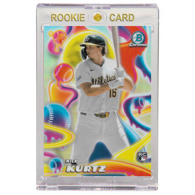 Nick Kurtz Oakland Athletics 2025 Bowman Chrome Melt Mashers # 25 Rookie Card