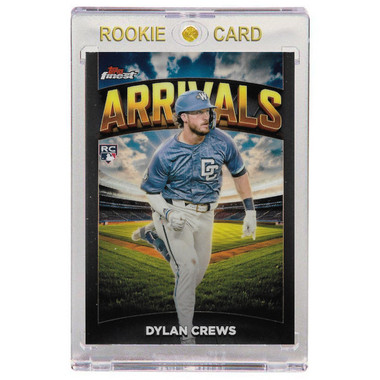 Dylan Crews Washington Nationals 2025 Topps Finest Arrivals # 7 Rookie Card